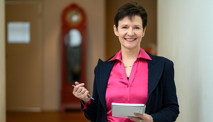 Barbara Schoenfeld B&uuml;rgermeisterin von Beilstein ordnete die Ma&szlig;nahme an.