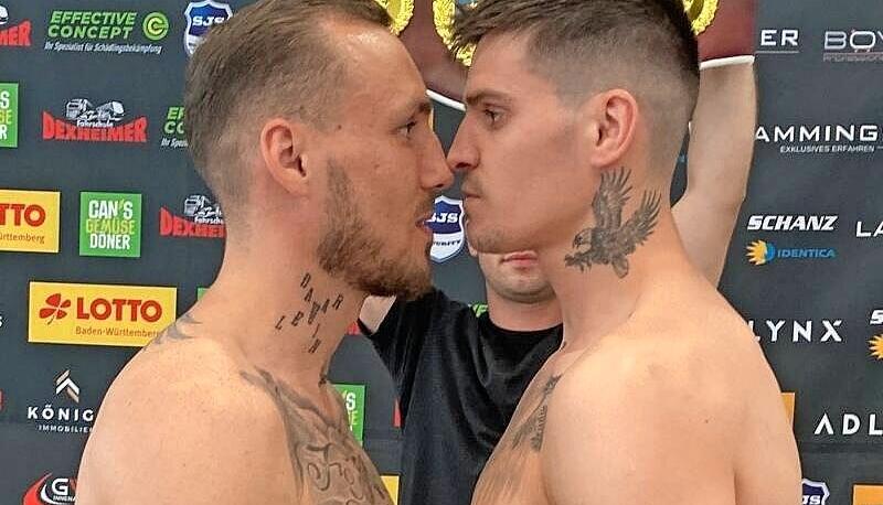 Kamen sich sehr nah: Slawa Spomer (li.) und Viktor Ionascu.
Foto: Sonntag