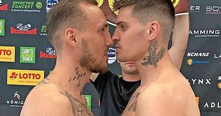 Kamen sich sehr nah: Slawa Spomer (li.) und Viktor Ionascu.
Foto: Sonntag