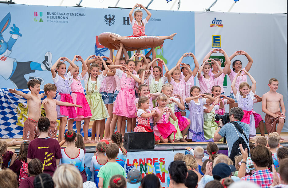 Landeskinderturnfest auf der Buga