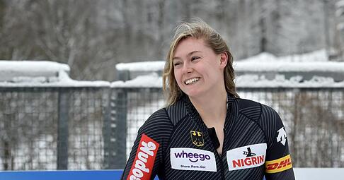 Laura Nolte fährt ihrer Heimbahn auf den dritten Platz.
