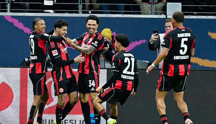 Eintracht Frankfurt feierte einen wichtigen Sieg.