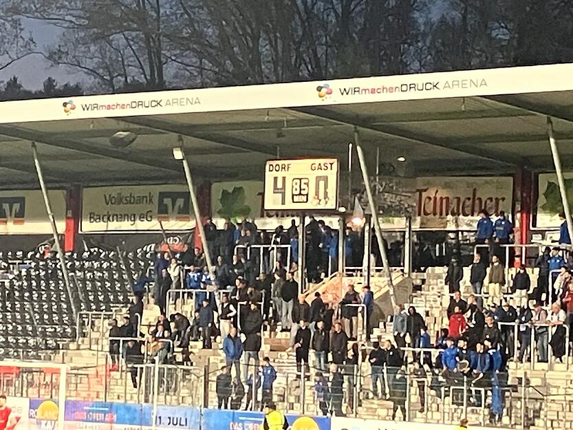4:0 steht auf der Anzeigetafel &uuml;ber dem Freiberg-Block. In Heilbronn wird der SGV aller Voraussicht nach Regionalliga-Kost servieren. Aus der Traum von Spielen gegen Waldhof Mannheim oder 1860 M&uuml;nchen.