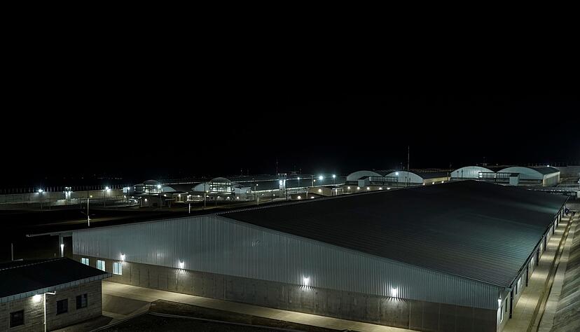 Das Mega-Gefängnis wurde vor zwei Jahren eröffnet. (Archivbild) Das Mega-Gefängnis wurde vor zwei Jahren eröffnet. (Archivbild)