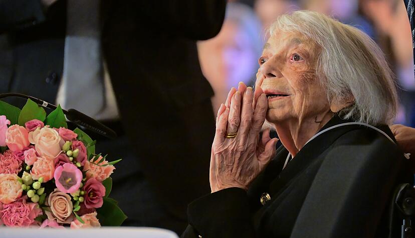 Margot Friedl&auml;nder hatte am 7. Mai ihren letzten &ouml;ffentlichen Auftritt in Berlin und starb am 9. Mai. (Archivbild)
