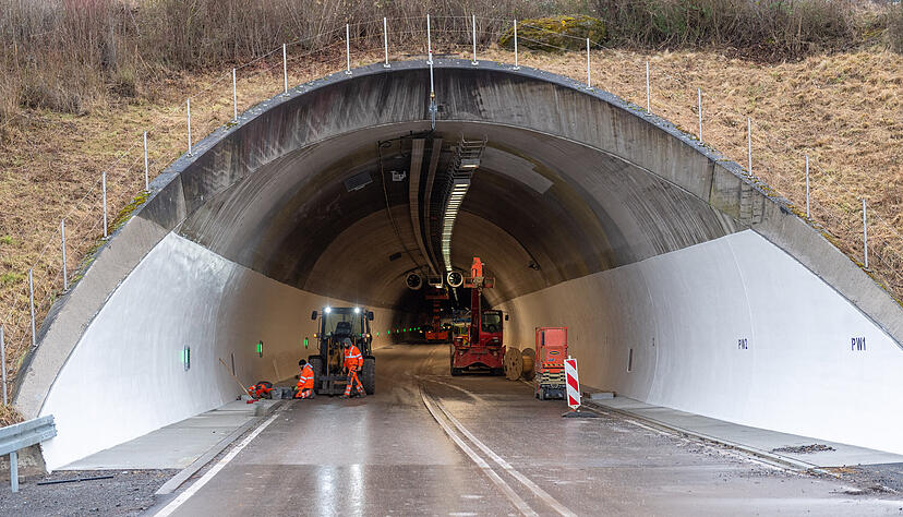 Seit Januar 2025 wird der Schemelsbergtunnel umfassend modernisiert.