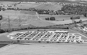 Und so wird das 200-Millionen-Euro-Pilotprojekt am konkreten Standort aussehen: Die Landschaft ist freilich bunter, die Anlage indes wird tatsächlich grau.