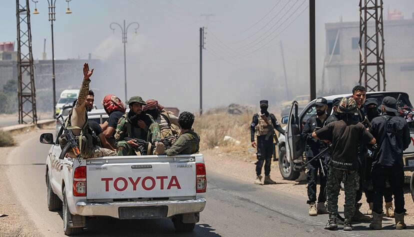 Nach US-Angaben haben Israel und Syrien einer Waffenruhe zugestimmt. (Archivfoto) Nach US-Angaben haben Israel und Syrien einer Waffenruhe zugestimmt. (Archivfoto)