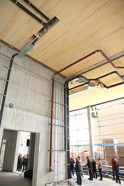 Richtfest Holzhaus Neckarbogen