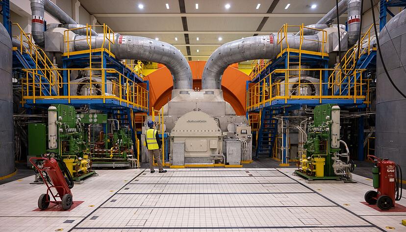 Das AKW Neckarwestheim 2 wird seit April 2023 bereits zur&uuml;ckgebaut. (Archivbild)