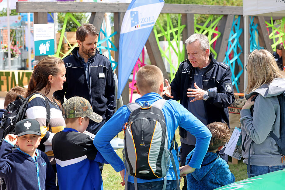 Blaulichttage auf der Gartenschau Eppingen