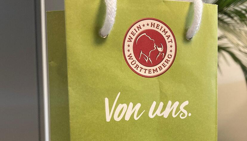 Der bisherige Kennerkopf – hier auf einer Weintasche abgebildet – hat ausgedient.