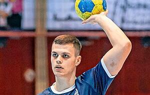 Zurück im blauen Dress der Sport-Union Neckarsulm: Louis Heim