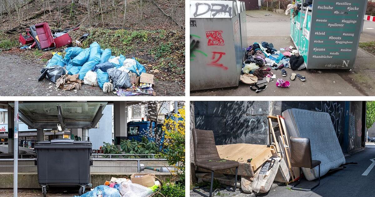  Müll-Polizei von CDU Heilbronn gefordert: So soll gegen Abfall-Sünder Illustration 