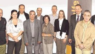 Vorstand und Beirat der Sporthilfe Unterland Heilbronn-Hohenlohe mit dem neu gewählten Zweiten Vorsitzenden Kim Roether (hintere Reihe, links).Foto: Andreas Veigel Vorstand und Beirat der Sporthilfe Unterland Heilbronn-Hohenlohe mit dem neu gewählten Zweiten Vorsitzenden Kim Roether (hintere Reihe, links).Foto: Andreas Veigel