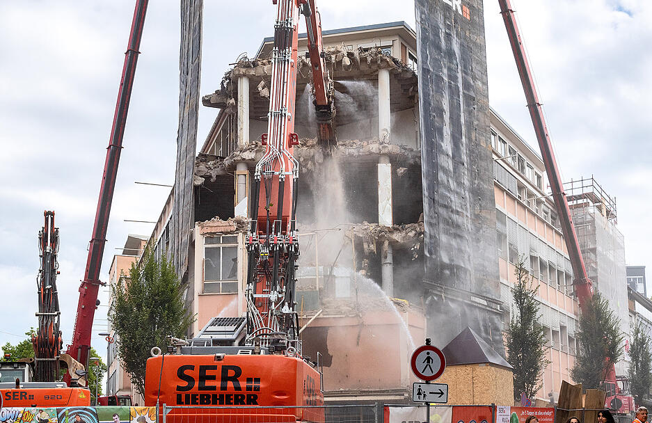 Kaufhaus Barthel wird abgerissen