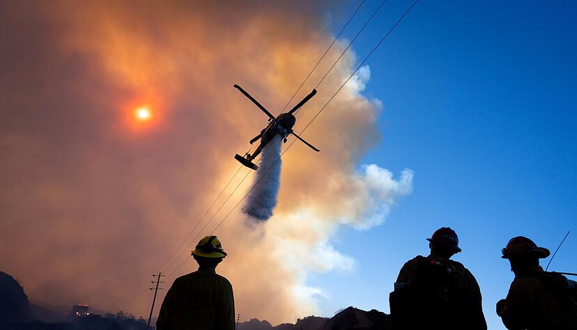 Noch ist kein Ende der heftigen Brände rund um Los Angeles in Sicht. (Foto aktuell) Noch ist kein Ende der heftigen Brände rund um Los Angeles in Sicht. (Foto aktuell)