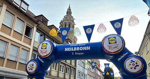 Start in die zweite Etappe in Heilbronn: Deutschland-Tour führt wieder durch die Region