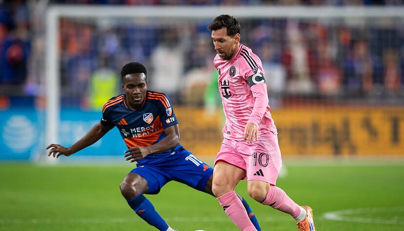 Lionel Messi in den MLS-Playoffs.