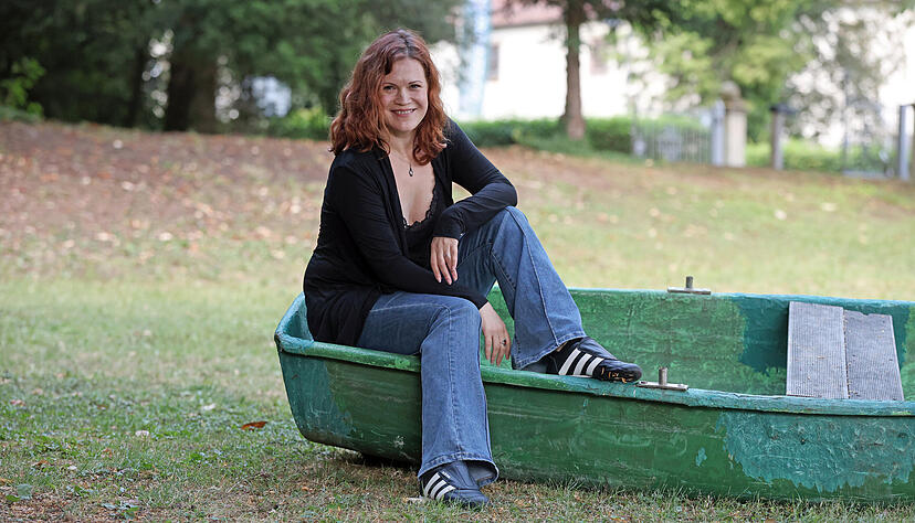 Begeisterte Schwimmerin, ob in der Jagst oder im Meer: Sorina Kiefer.