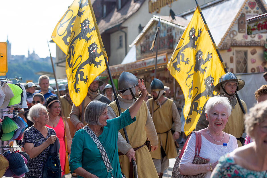 Erste Eindrücke: Talmarkt in Bad Wimpfen hat eröffnet