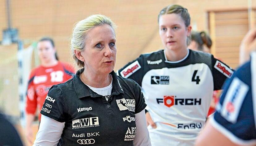 Hat mit der HSG Kochertürn/Stein den Aufstieg geschafft, steht aber vor einer schweren Saison in der Verbandsliga: Trainerin Daniela Thulke.
Foto: Christiana Kunz Hat mit der HSG Kochertürn/Stein den Aufstieg geschafft, steht aber vor einer schweren Saison in der Verbandsliga: Trainerin Daniela Thulke.
Foto: Christiana Kunz