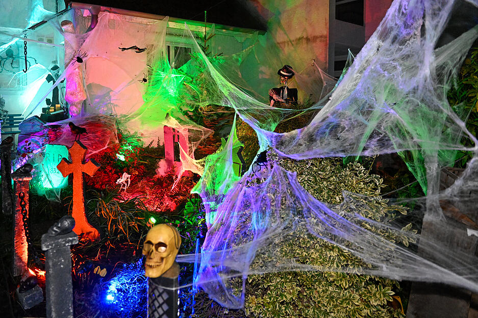 Halloween-Haus in Kirchhausen