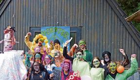 In der Monsterschule gab es f&uuml;r die Gaffenbergkinder viel zu lernen.