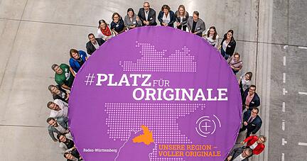 Menschen, Unternehmen oder Produkte: Hier ist Platz für Originale. WHF und Partnerfirmen ziehen für die Kampagne an einem Strang.