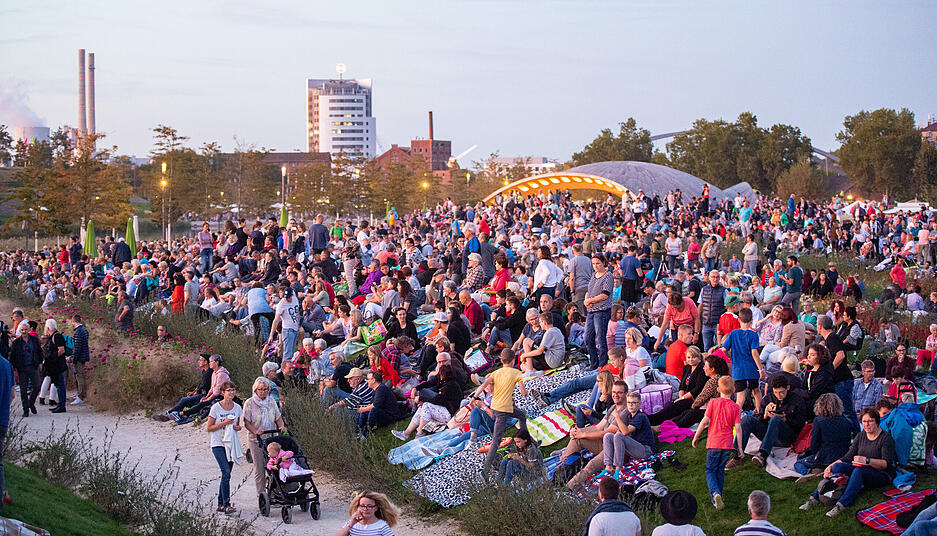Buga: Alle Wassershows an einem Abend