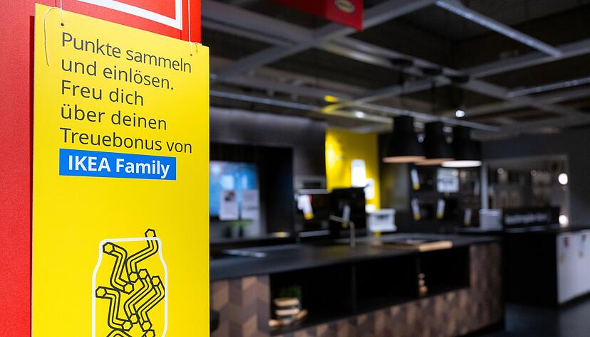 Auch bei Ikea können Kunden Punkte sammeln. (Symbolbild) Auch bei Ikea können Kunden Punkte sammeln. (Symbolbild)