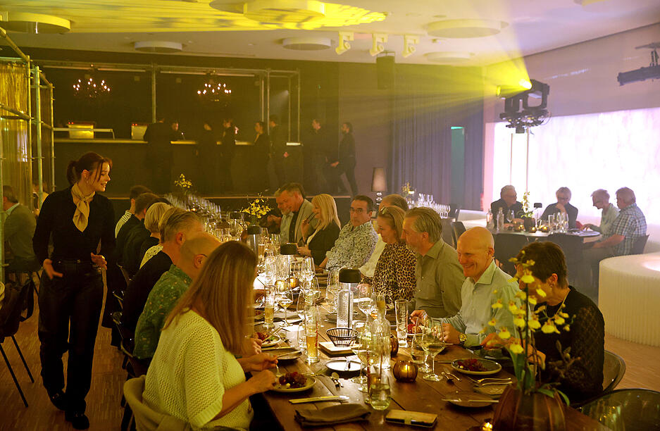 Das Forum auf dem Bildungscampus wird zur kulinarischen Erlebniswelt.