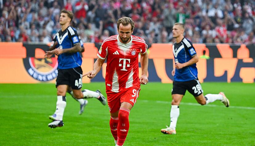 Harry Kane traf auch gegen den HSV.