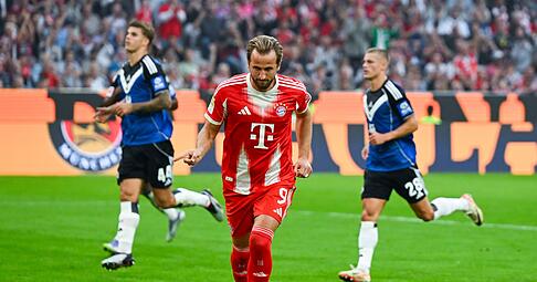 Harry Kane traf auch gegen den HSV.