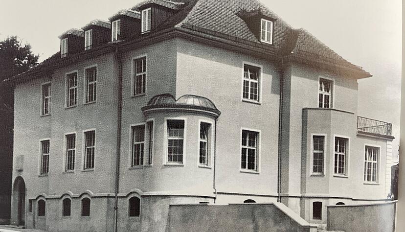 So sah der Sitz der Handwerkskammer Heilbronn-Franken 1949 aus, als das Geb&auml;ude erstmals von der Institution bezogen wurde.