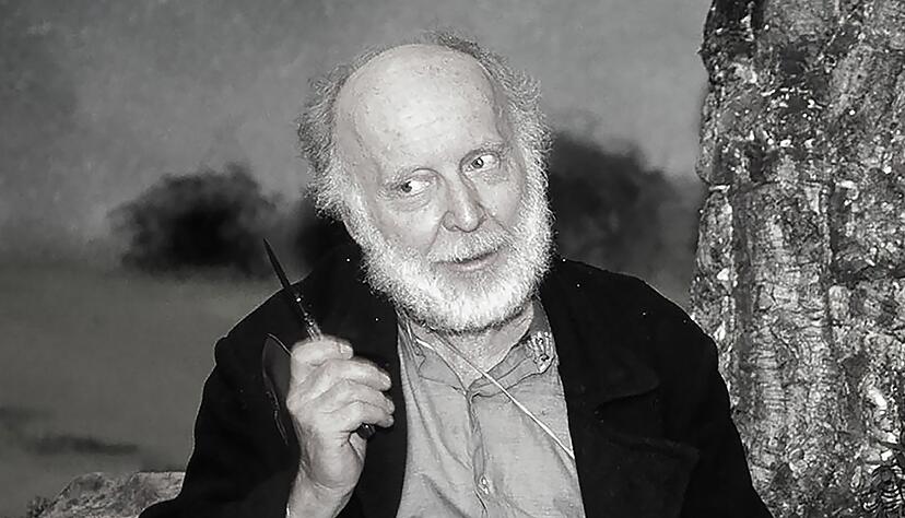 Karl-Ulrich Meves als Olle Krull in dem Theaterst&uuml;ck &laquo;Tippelbr&uuml;der&raquo;.