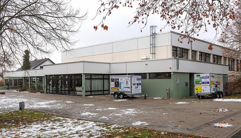 Die Stauwehrhalle in Horkheim soll jetzt Kreisimpfzentrum werden. Foto: Mario Berger