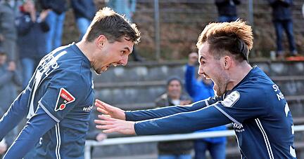 Lukas Schappes (rechts) wechselt zum FSV Hollenbach und Claudio Bellanave verl&auml;sst die SUN nach sechs Jahren auf privaten Gr&uuml;nden in Richtung Kirchardt.