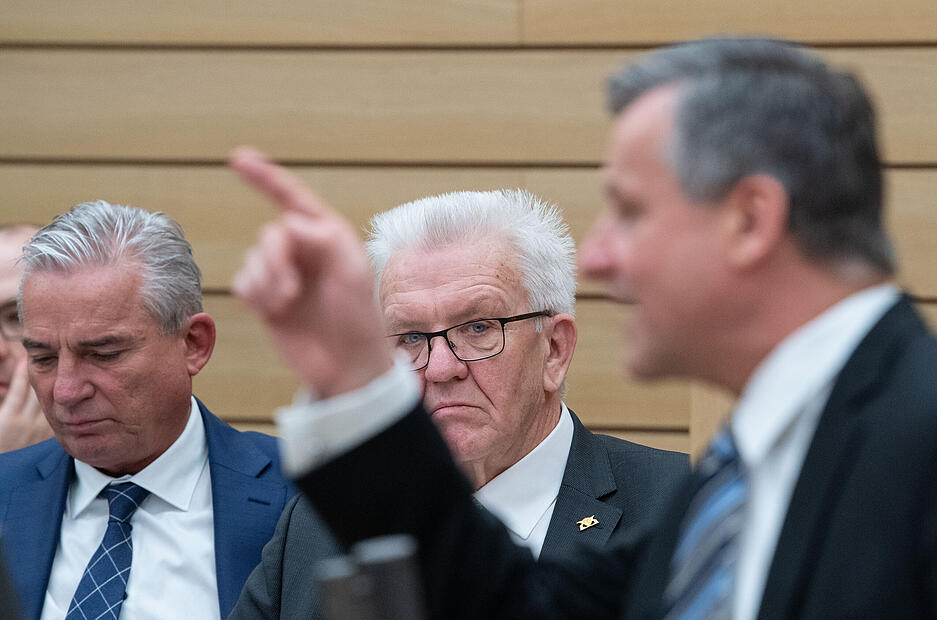 Rülke ist für seine provozierende Art bekannt. Innenminister Thomas Strobl bezeichnet er immer wieder als „schwächsten Minister“, den Ministerpräsidenten nennt er „Wendehals Kretschmann“. Foto: dpa