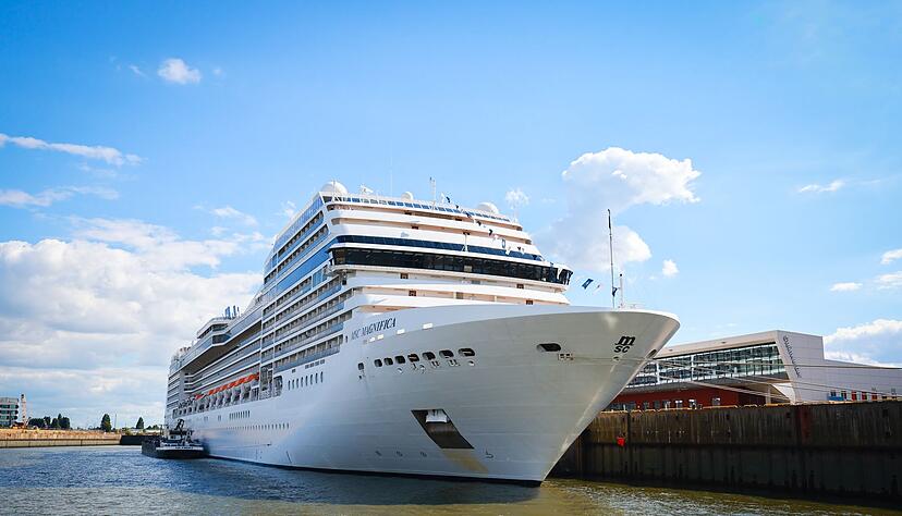 Das Kreuzfahrtschiff &laquo;MSC Magnifica&raquo;, von dem die Frau verschwand.