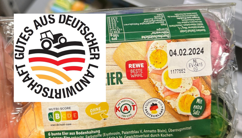 Ein neues Siegel von Erzeuger- und Handelsverbänden soll Lebensmittel aus Deutschland kennzeichnen. Große Supermärkte wollen es verwenden.