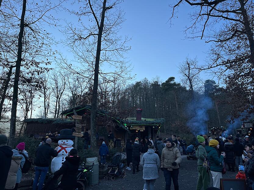 Bilder vom Winterwunderwald Tripsdrill