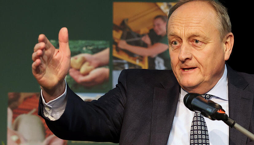 Joachim Rukwied, Präsident des Deutschen Bauernverbandes, kann sich weitere Protestaktionen der Landwirte vorstellen Joachim Rukwied, Präsident des Deutschen Bauernverbandes, kann sich weitere Protestaktionen der Landwirte vorstellen