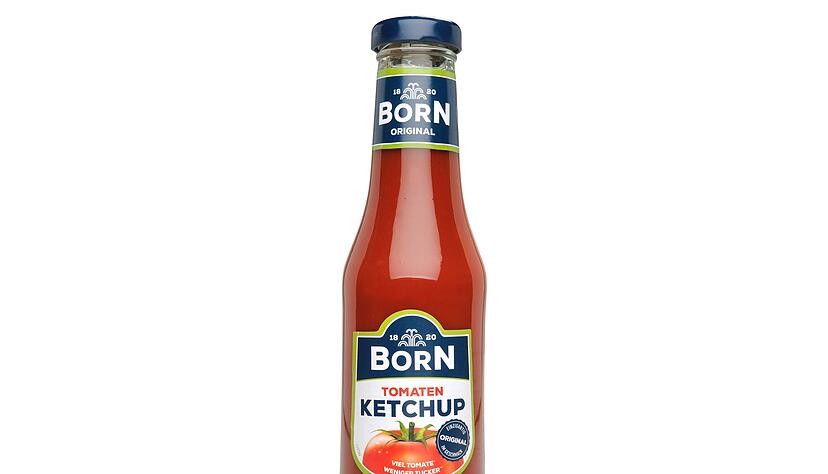 Born Tomatenketchup überzeugt im Geschmackstest: Als einziger Ketchup erhält er die Traumnote 1,0 bei Stiftung Warentest. Born Tomatenketchup überzeugt im Geschmackstest: Als einziger Ketchup erhält er die Traumnote 1,0 bei Stiftung Warentest.