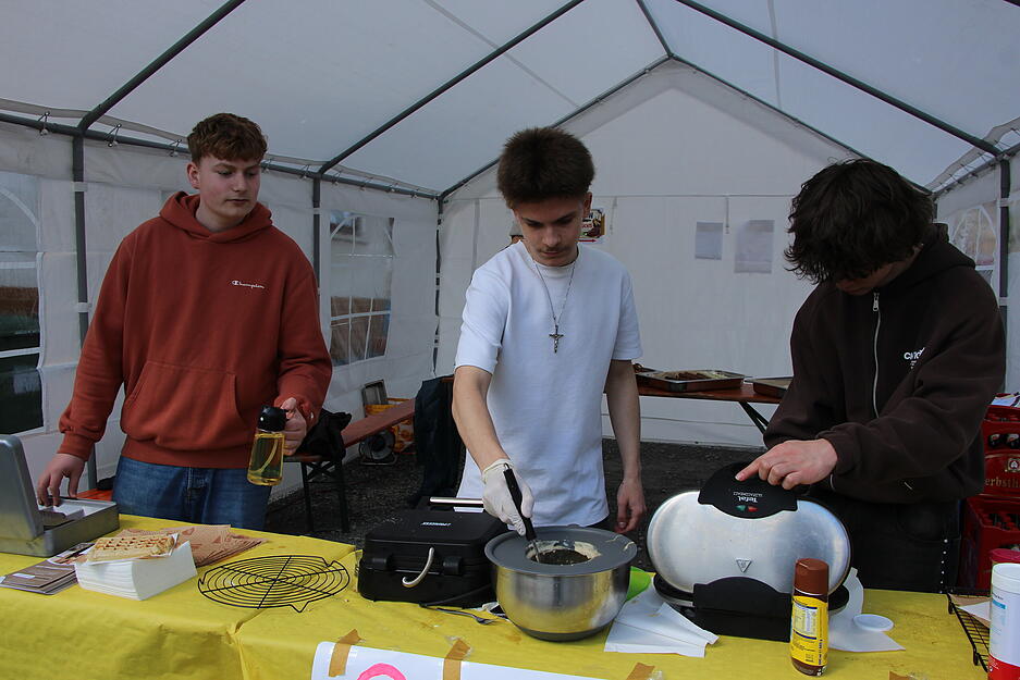 Essen und Getr&auml;nke werden beim Krautheimer Fr&uuml;hling ebenfalls angeboten.