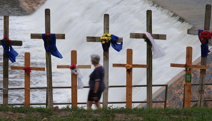 Nach der Sturzflut in Texas.