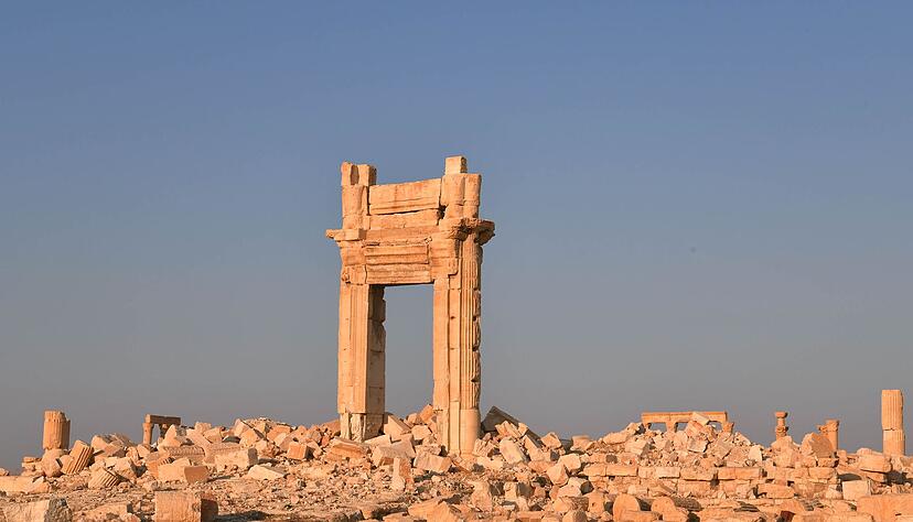 Die angegriffene Anlage ist in der N&auml;he der antiken St&auml;tte von Palmyra. (Archivbild)
