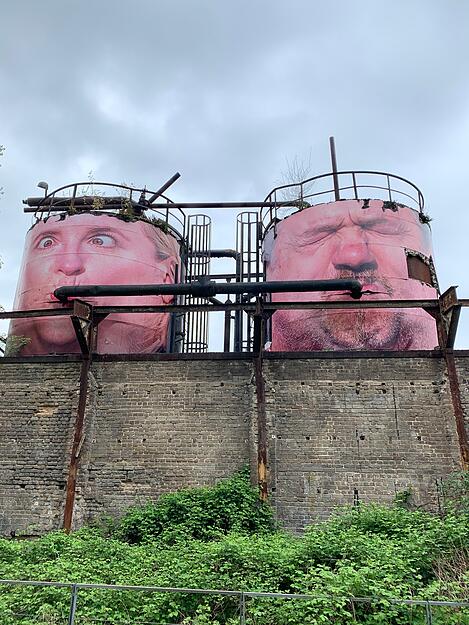 Urban Art Biennale V&ouml;lklinger H&uuml;tte Saarland