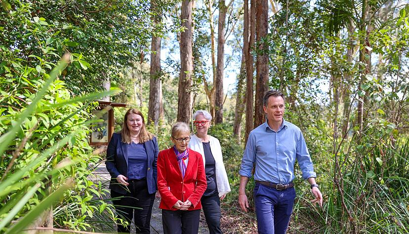 Der Premier von New South Wales, Chris Minns, hat sich stark für den riesigen Nationalpark eingesetzt.