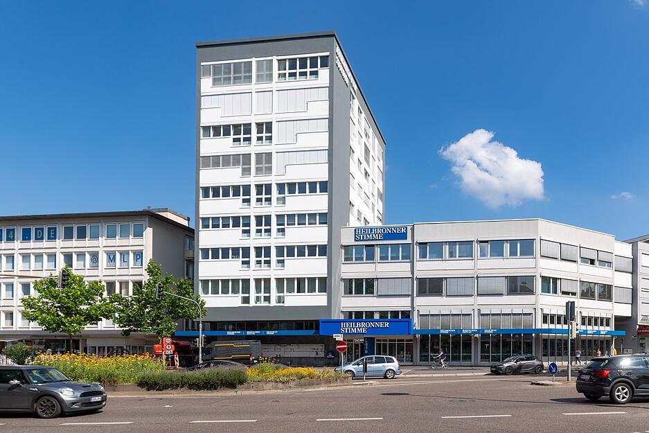 Das alte Stimme-Gebäude an der Allee 2 erstrahlt nach seiner Renovierung im Jahr 2020 in neuem Glanz.